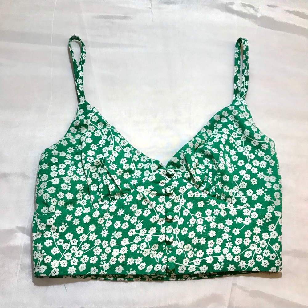 Princess Polly Shah Green Top